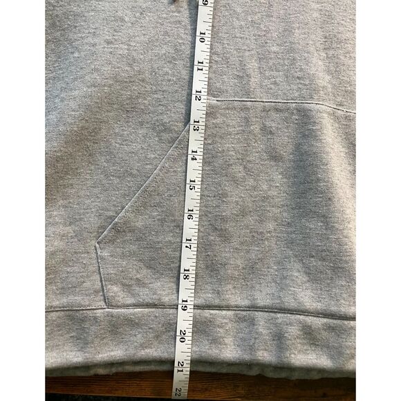 J.Crew wide long sleeve cropped pullover hoodie sweatshirt - Picture 7 of 8